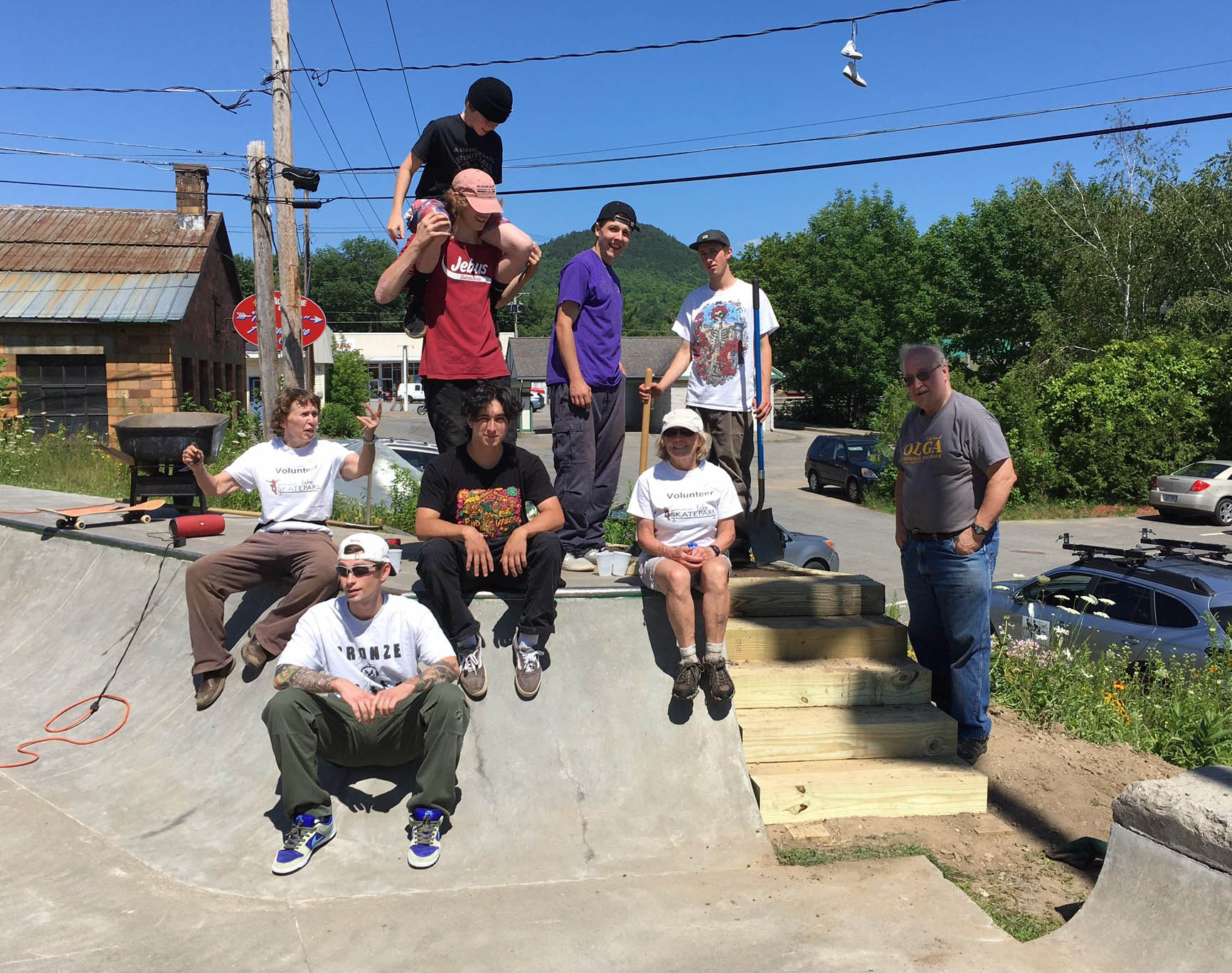 Skaters, Volunteers Work On Saranac Lake SkatePark News, Sports, Jobs